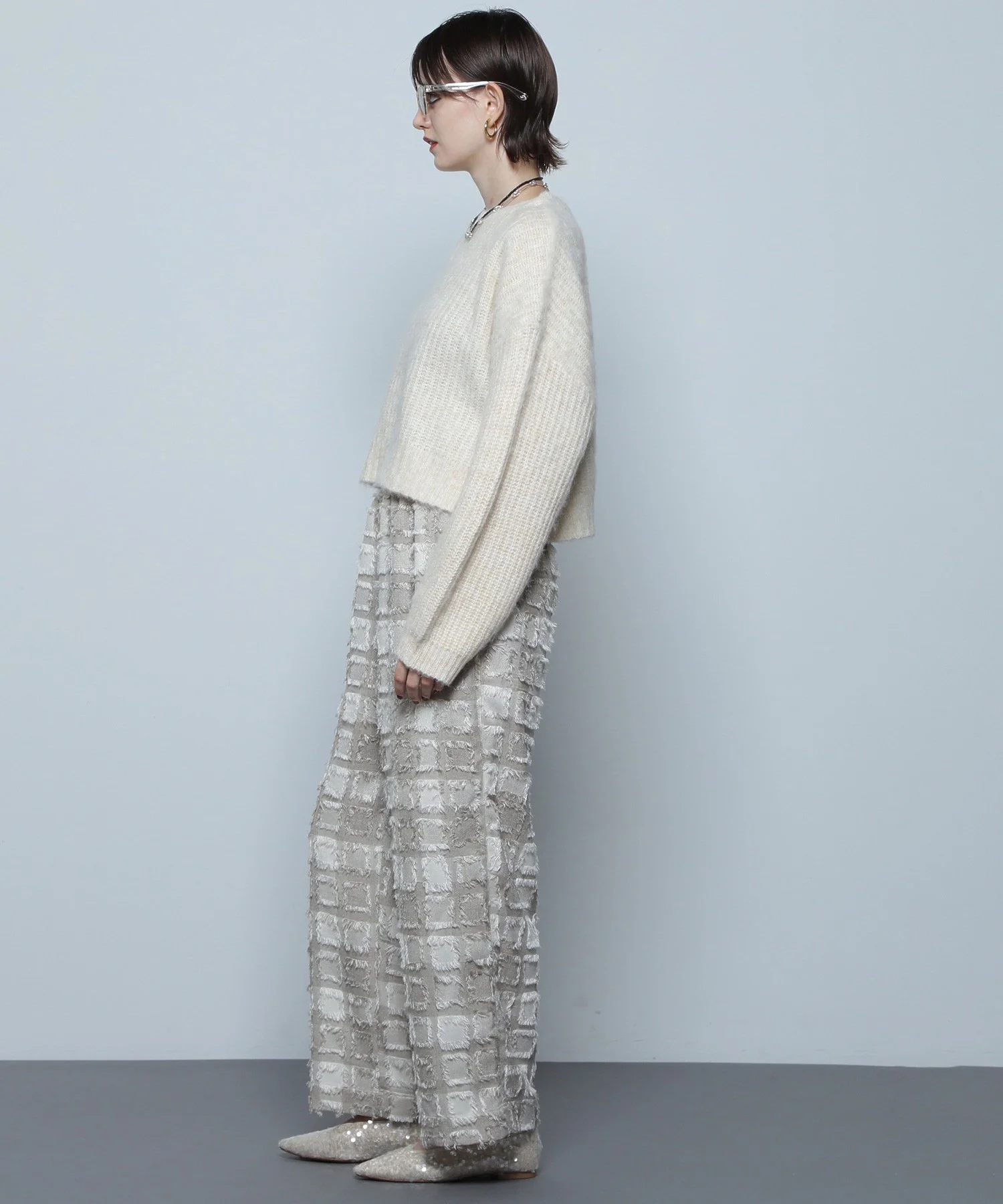 チェックイージーパンツ - Image 11