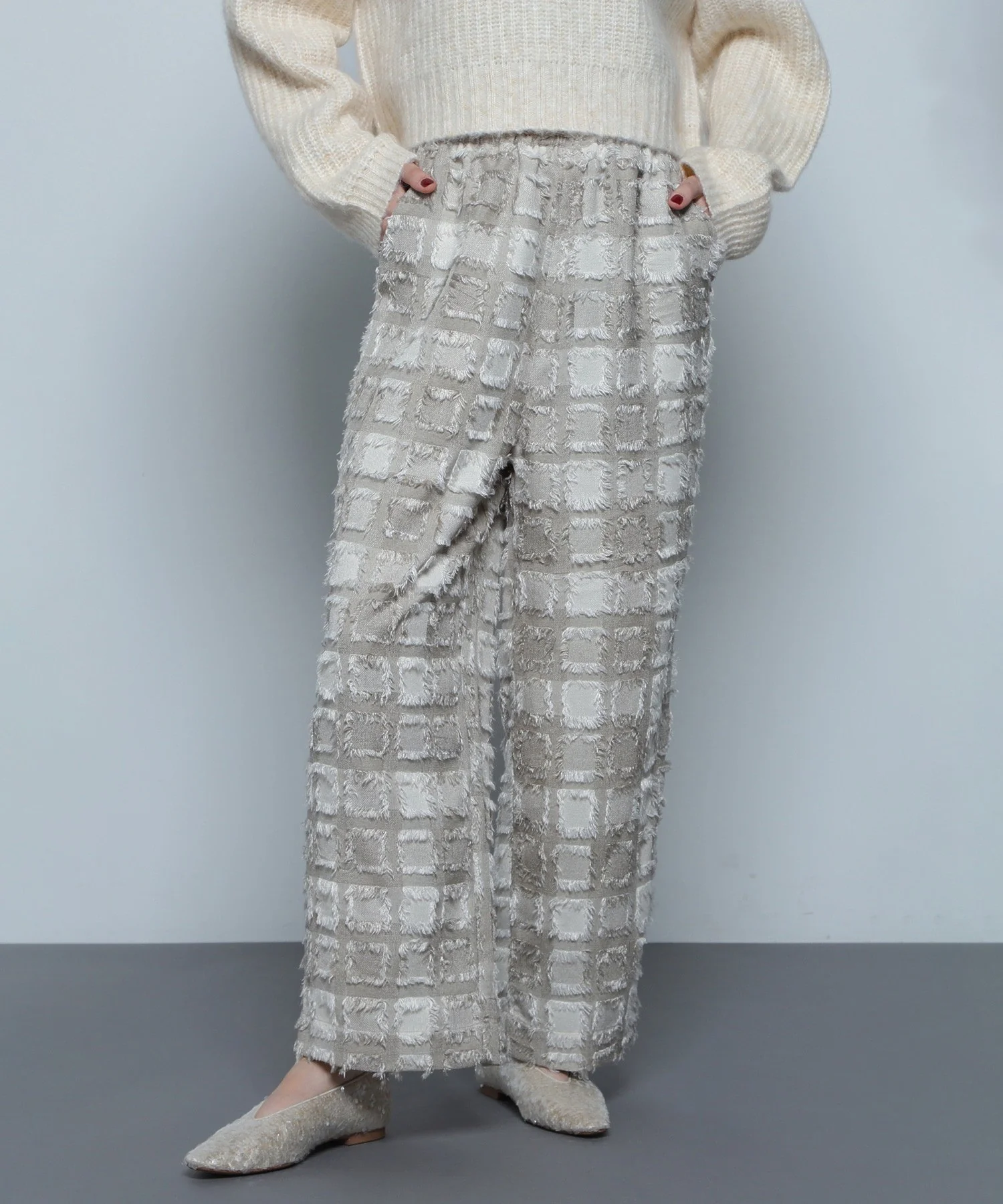 チェックイージーパンツ - Image 13