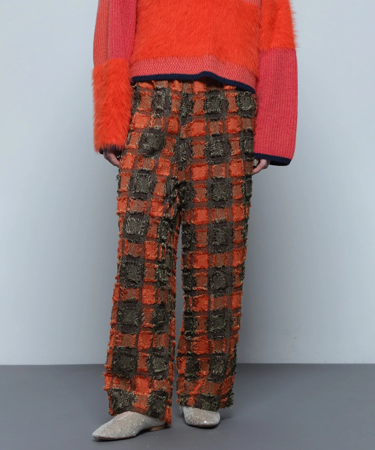 チェックイージーパンツ - Image 20