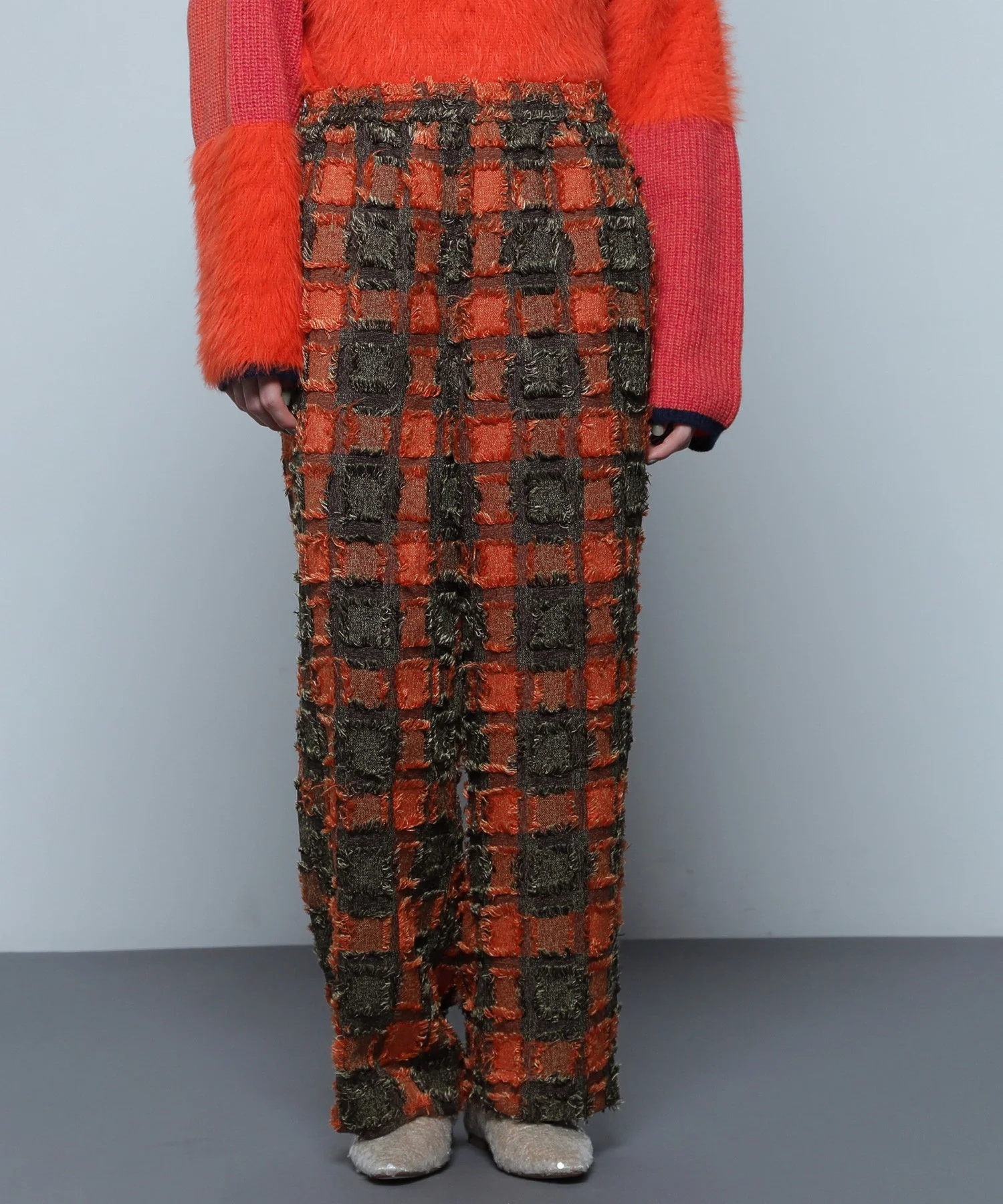 チェックイージーパンツ - Image 24