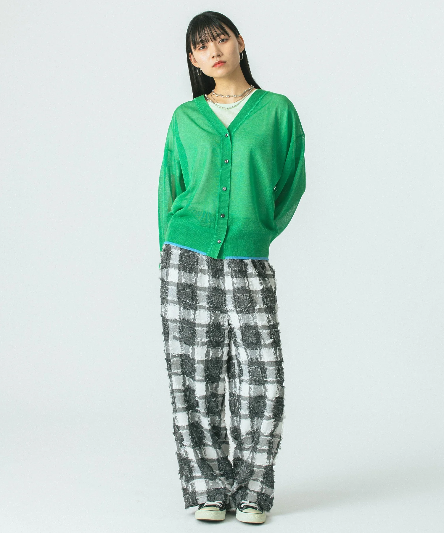 チェックイージーパンツ - Image 34