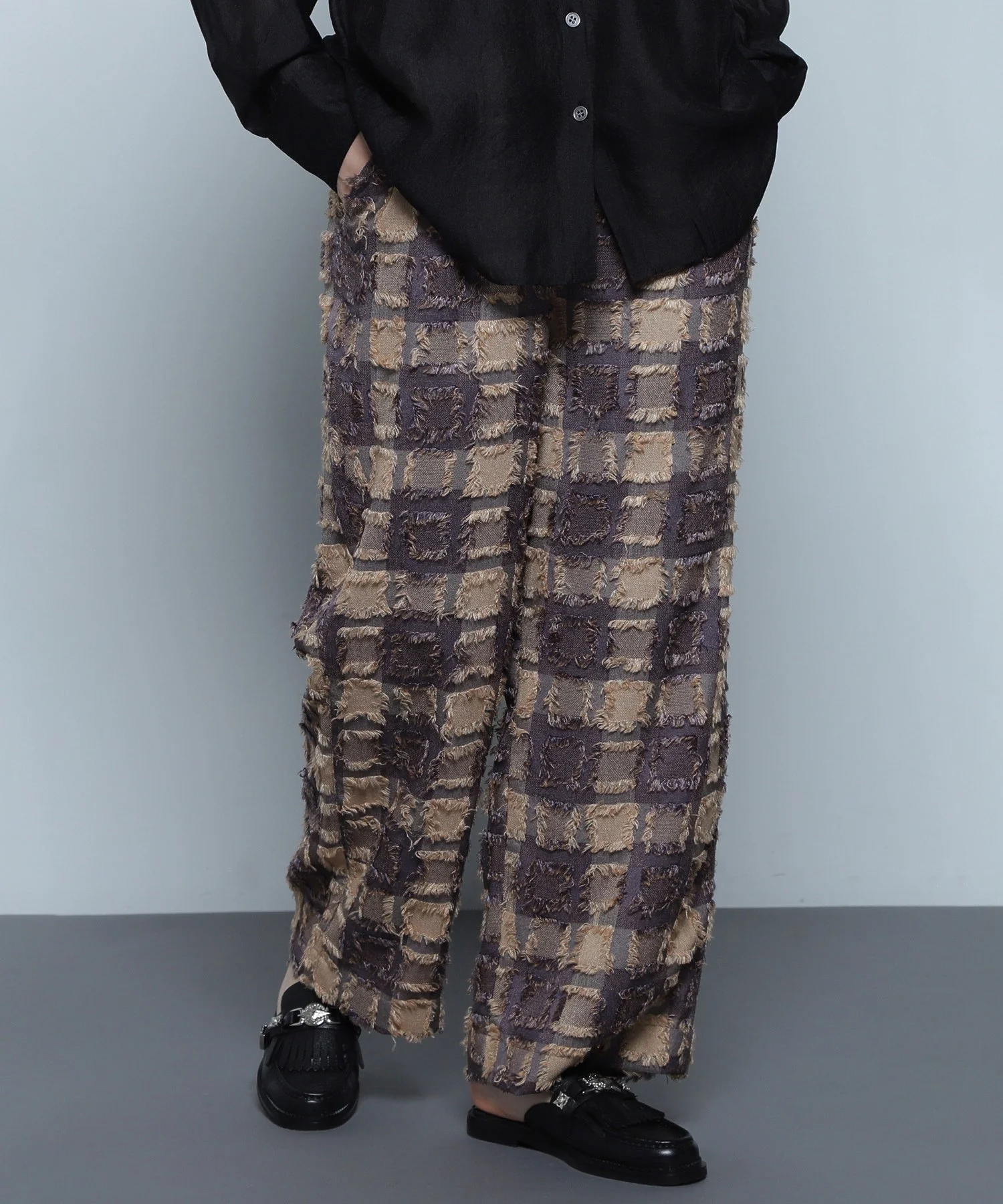 チェックイージーパンツ - Image 6