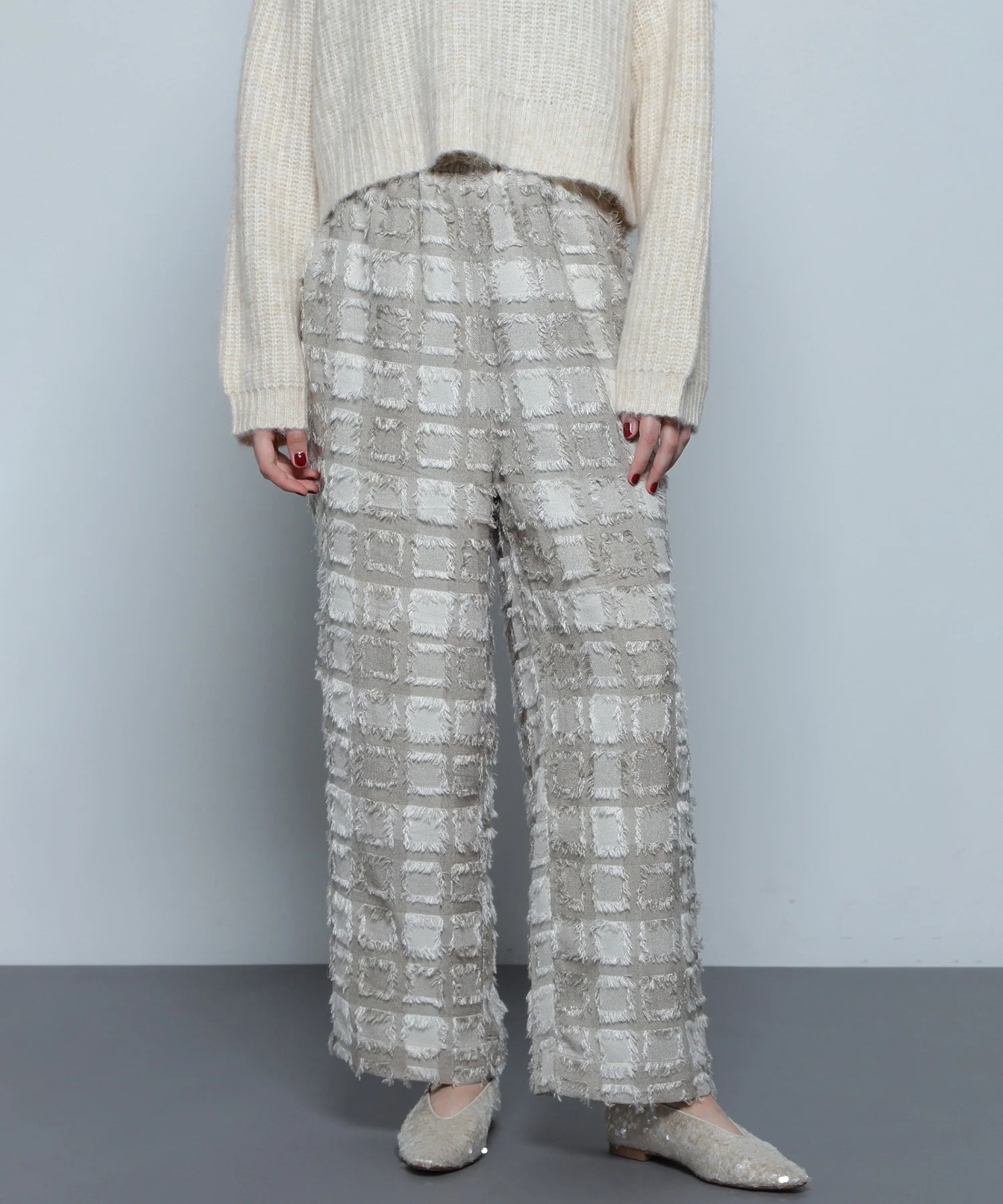 チェックイージーパンツ - Image 9