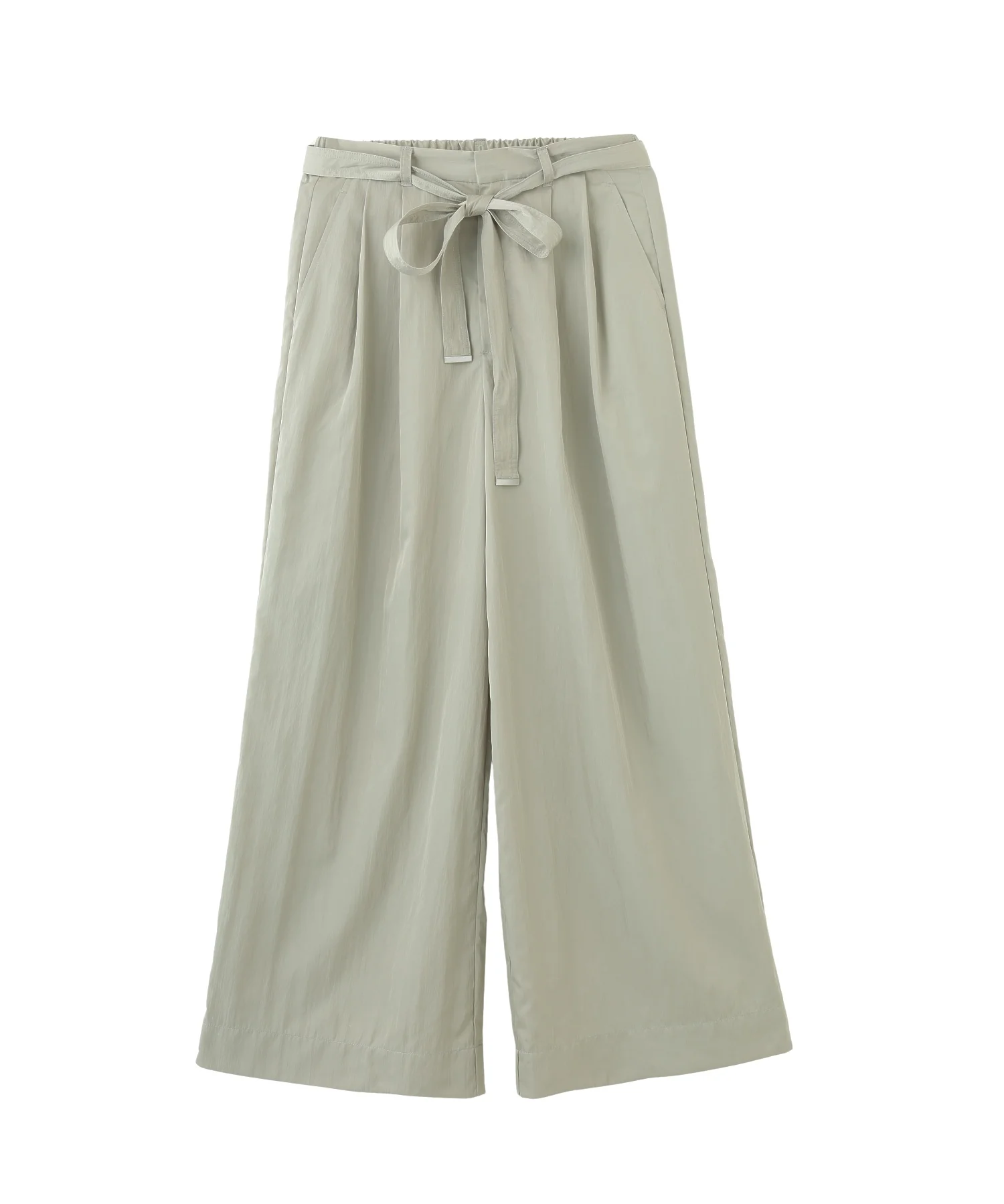 NYLON TUCK PANTS - Image 11