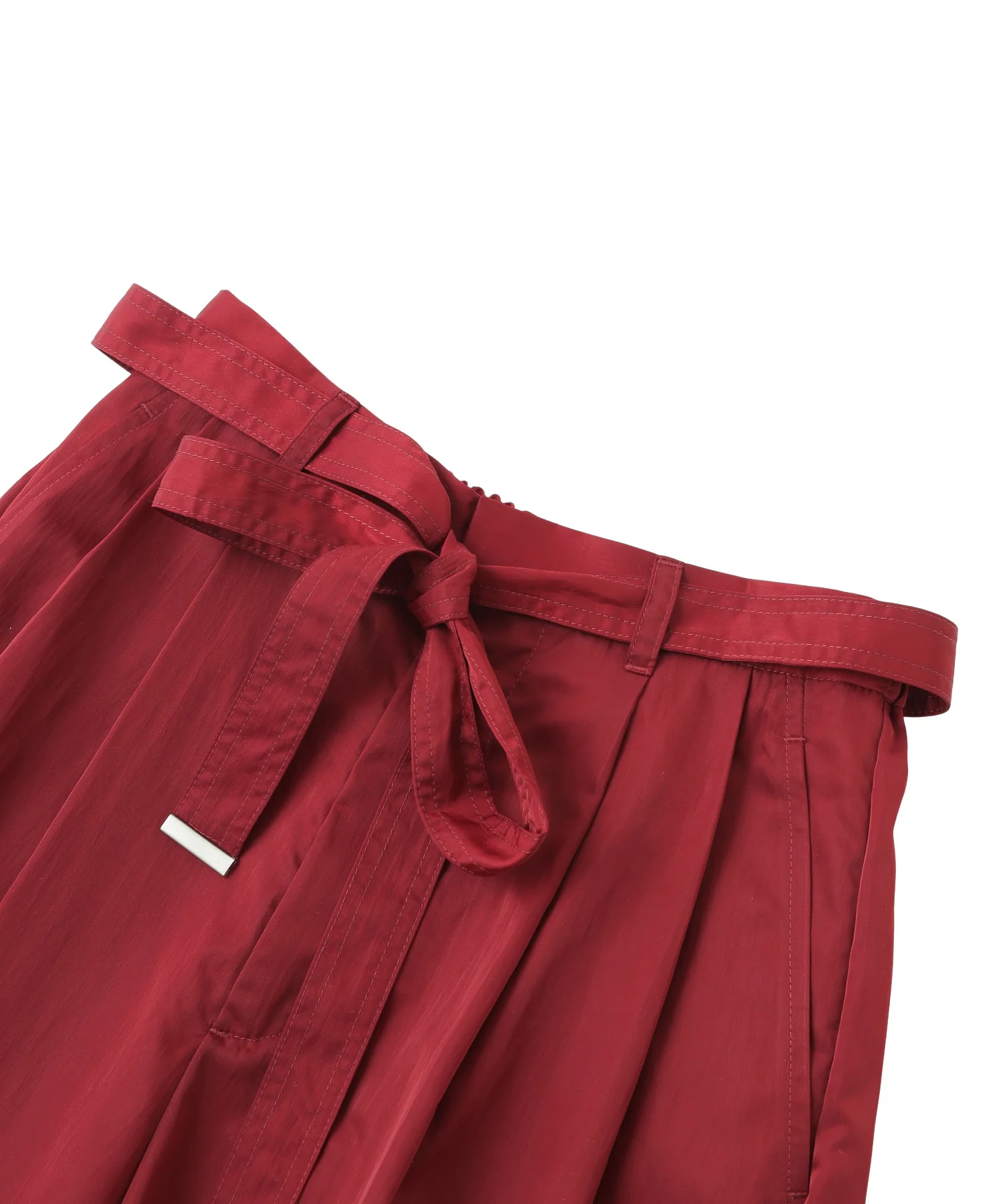 NYLON TUCK PANTS - Image 5