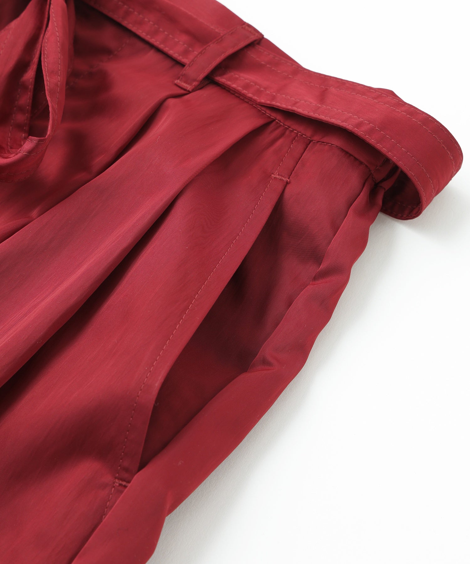 NYLON TUCK PANTS - Image 7