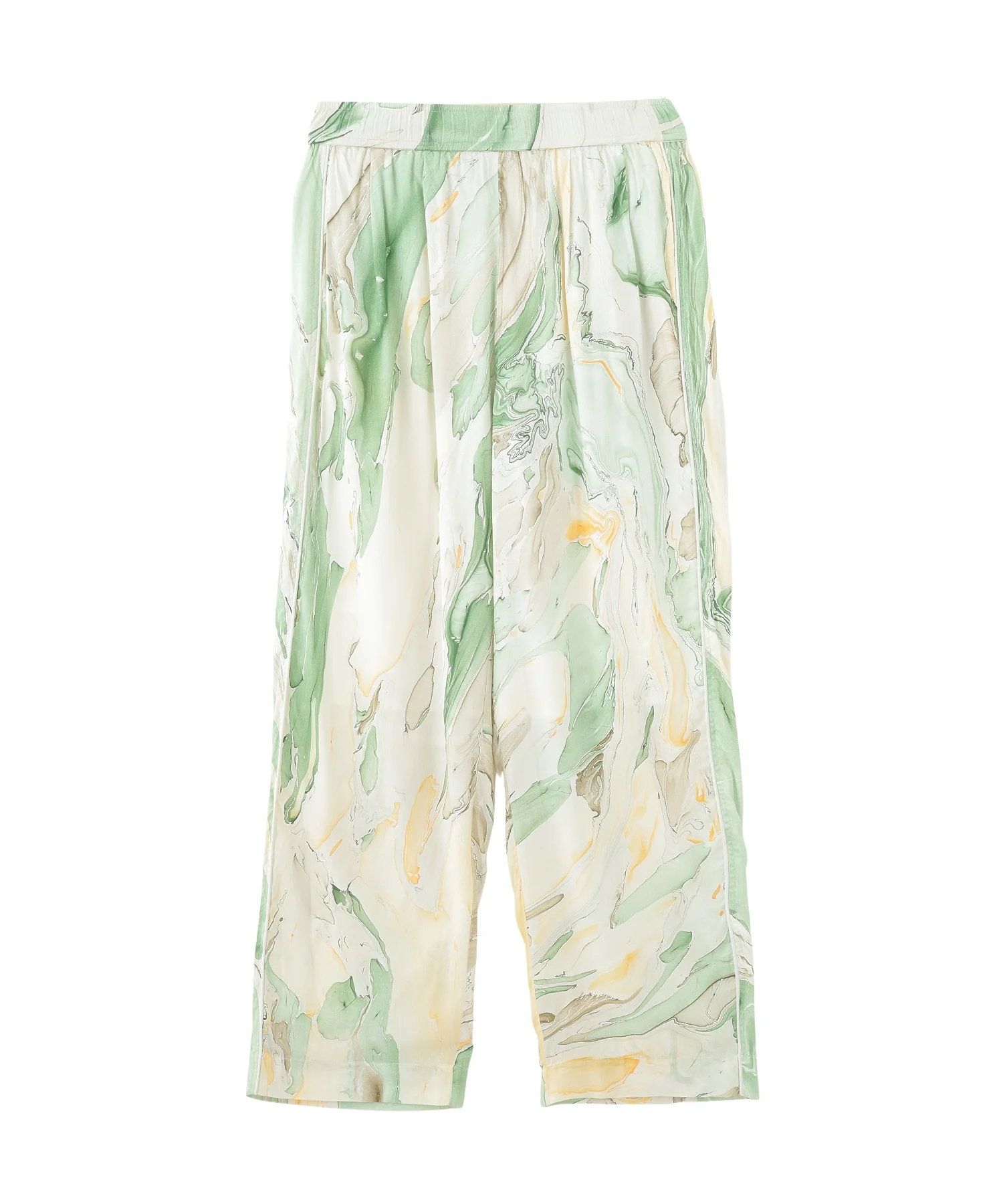 MARBLE PRINT EASY PANTS - Image 10