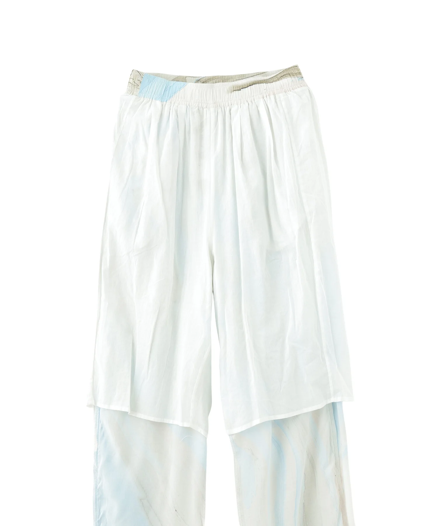 MARBLE PRINT EASY PANTS - Image 6