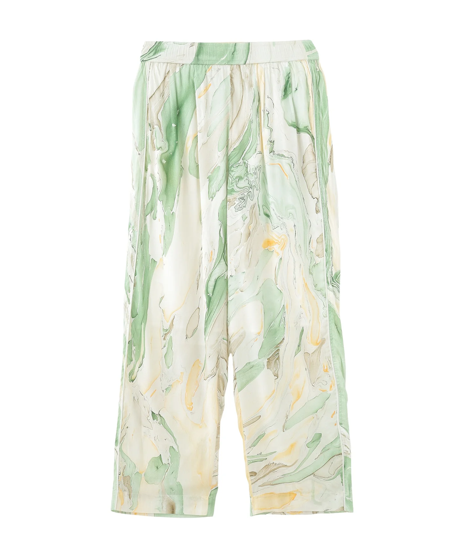 MARBLE PRINT EASY PANTS - Image 7
