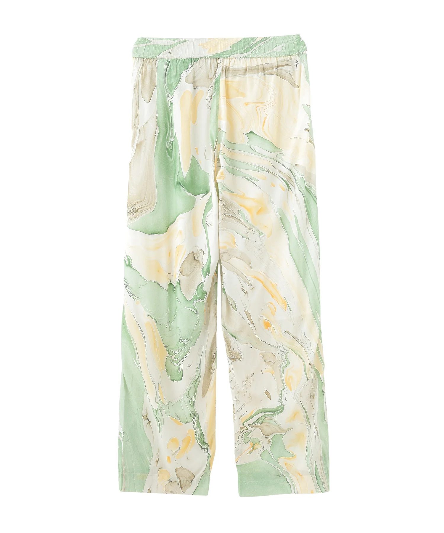 MARBLE PRINT EASY PANTS - Image 8