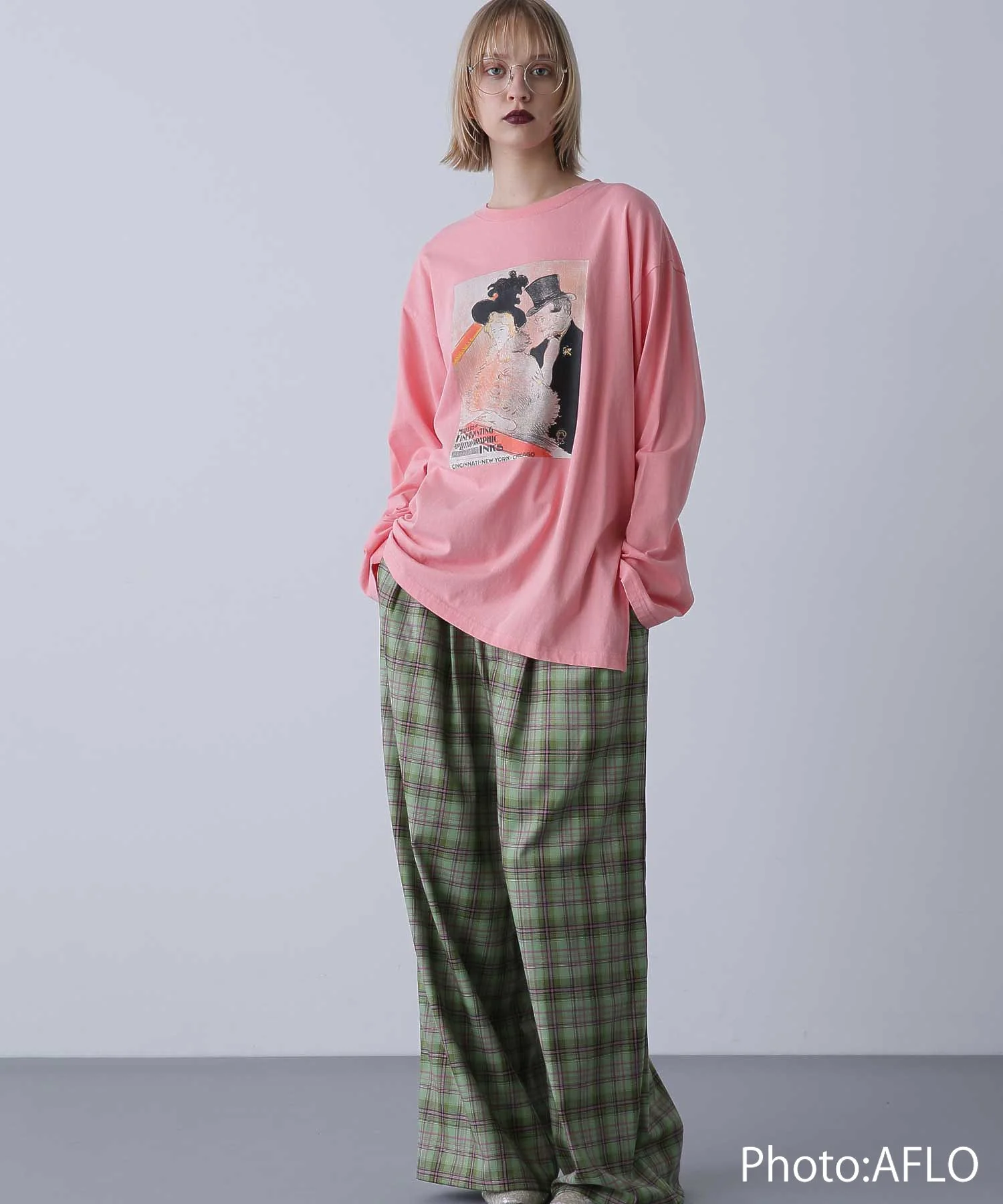 CREOLME/グラフィックロングTシャツ - Image 3