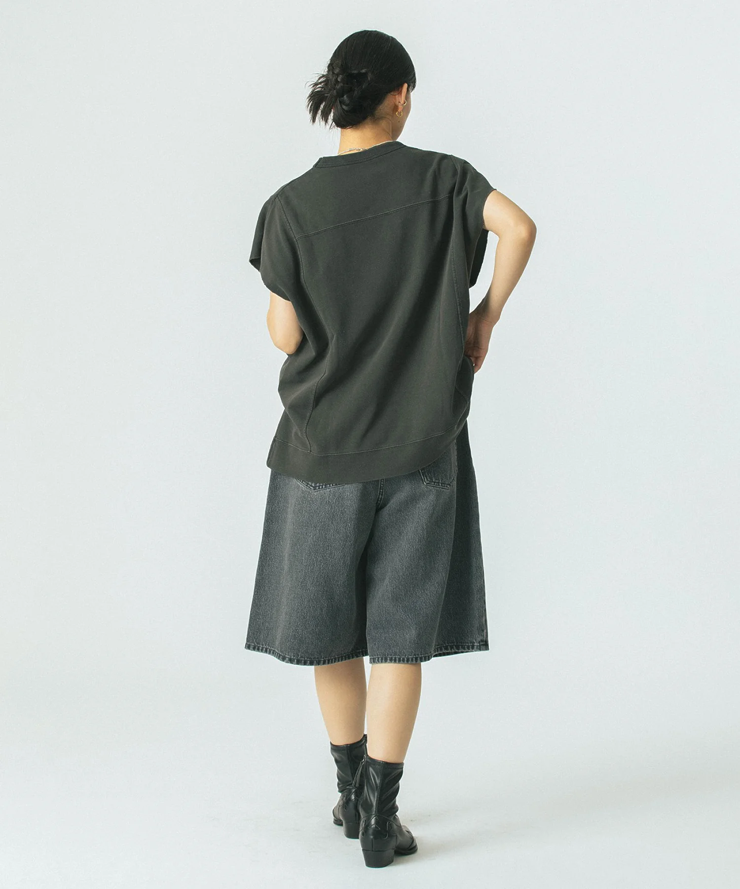 GENE HEAVENS/バミューダ ハーフ デニム パンツ - Image 11