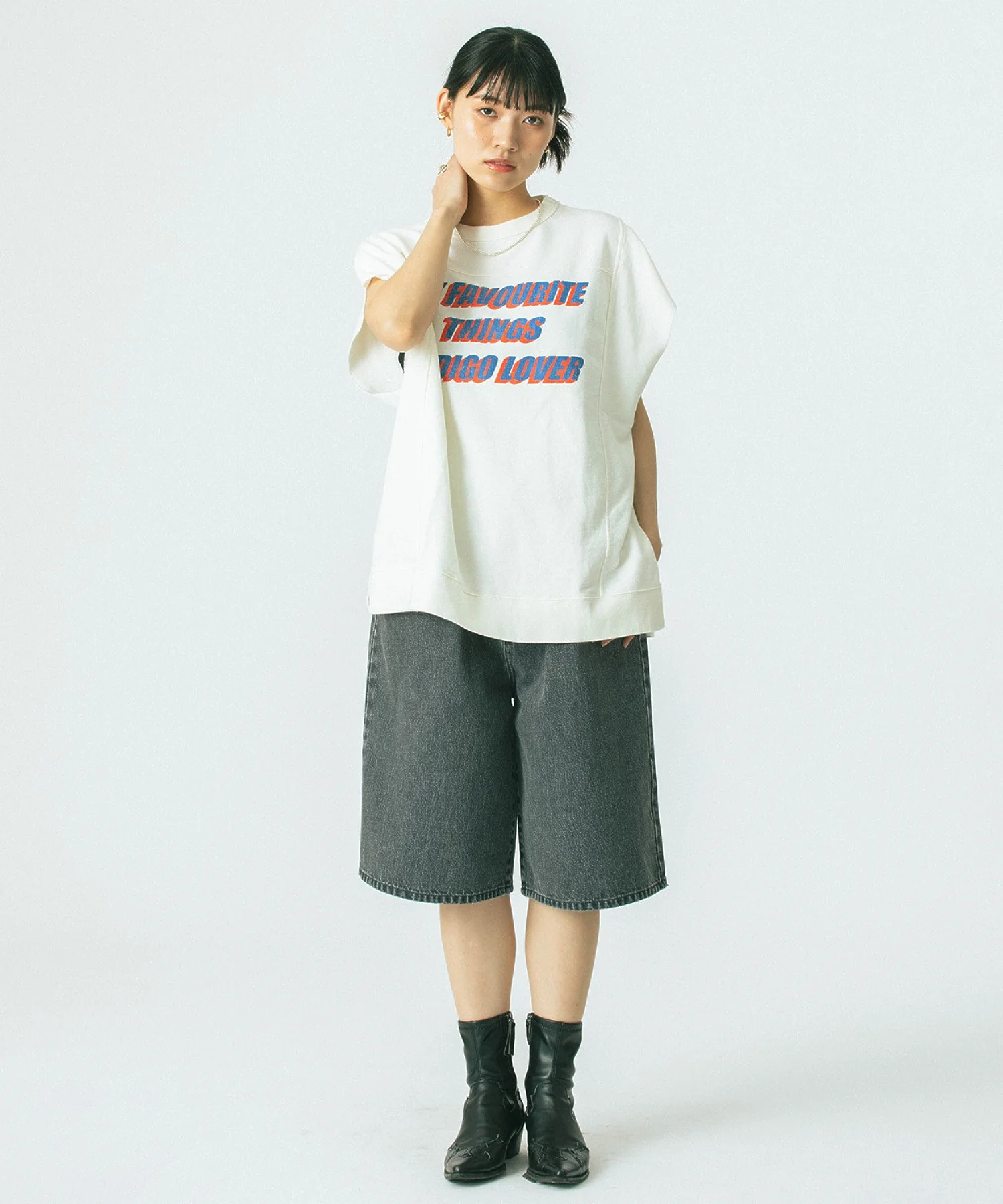 GENE HEAVENS/バミューダ ハーフ デニム パンツ - Image 12