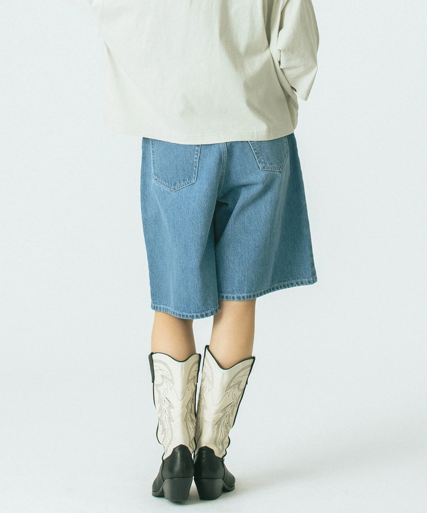 GENE HEAVENS/バミューダ ハーフ デニム パンツ - Image 21