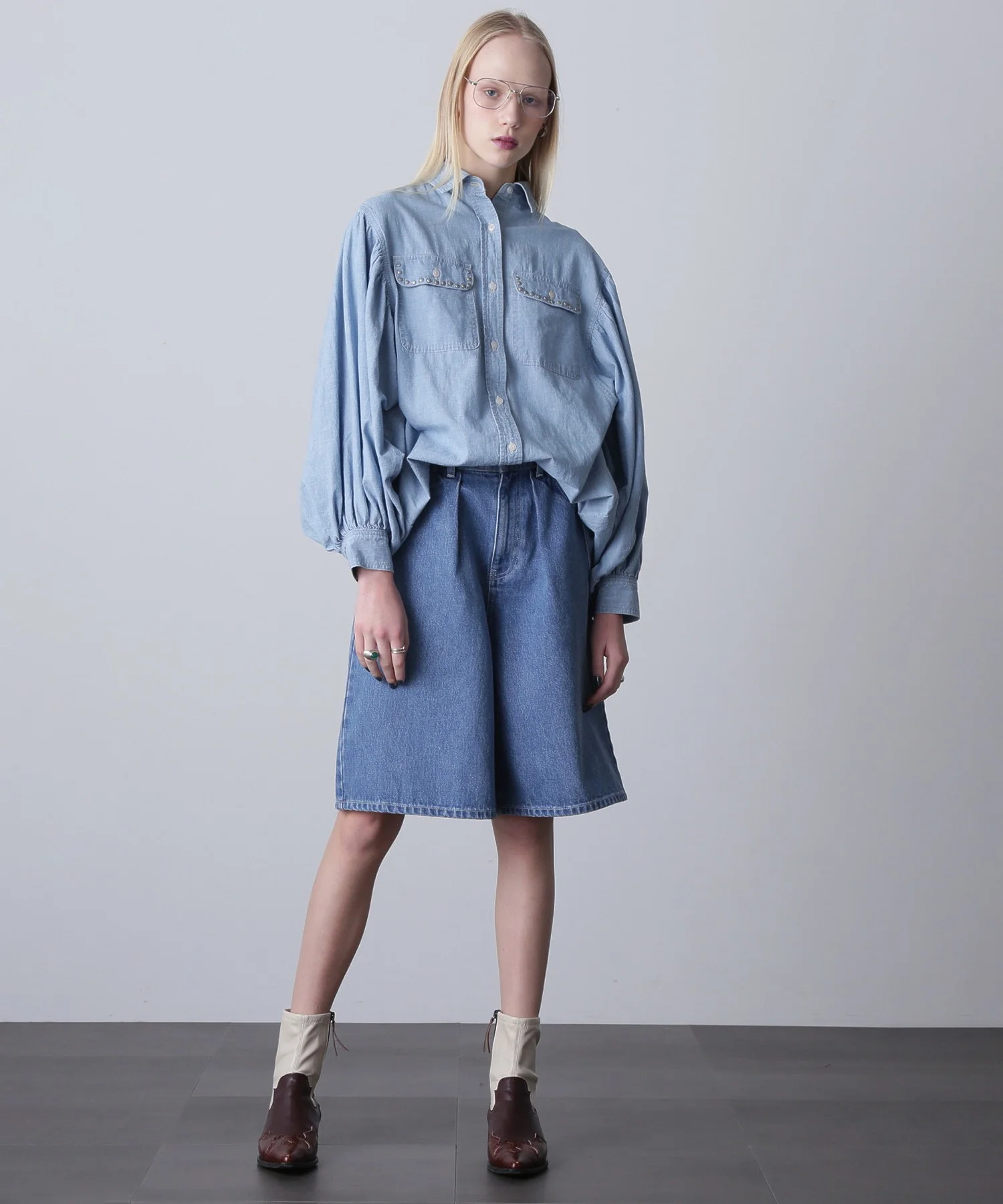 GENE HEAVENS/バミューダ ハーフ デニム パンツ - Image 30