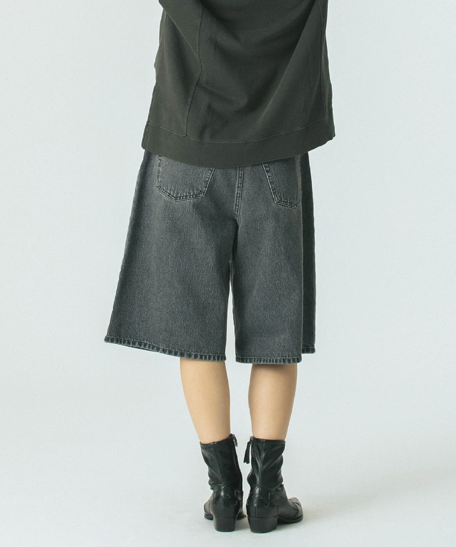 GENE HEAVENS/バミューダ ハーフ デニム パンツ - Image 6