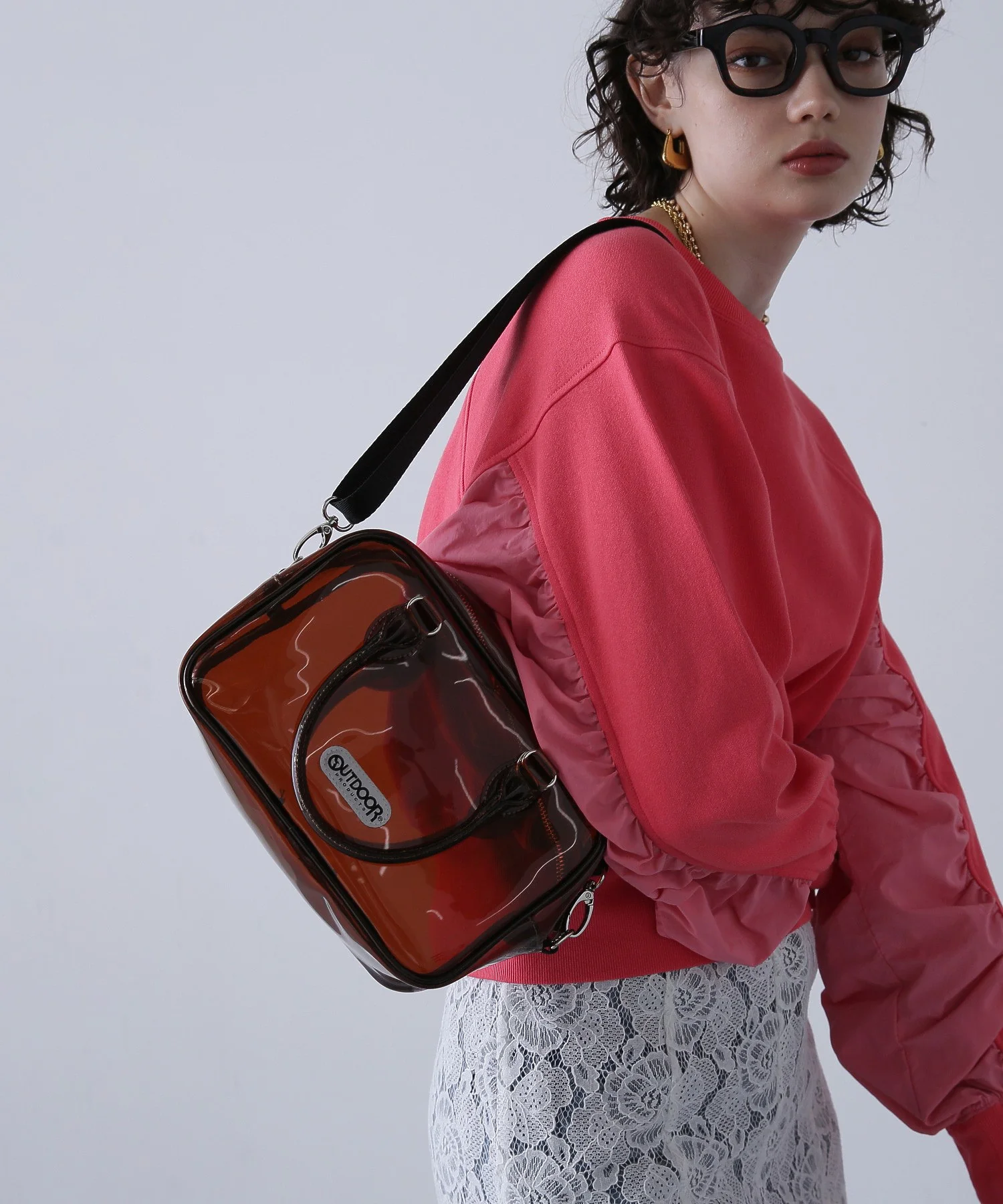 【ROSE BUD別注】OUTDOOR PRODUCTS/PVCボストンバッグ - Image 4